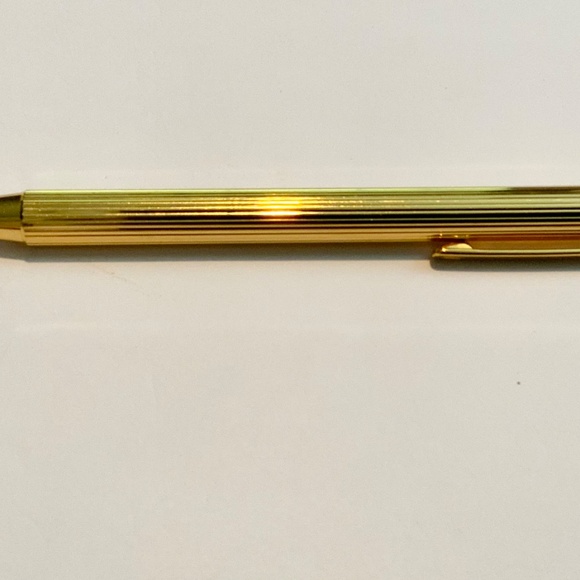 Must de Cartier Gold Plated Mechanical Pencil - Picture 11 of 12